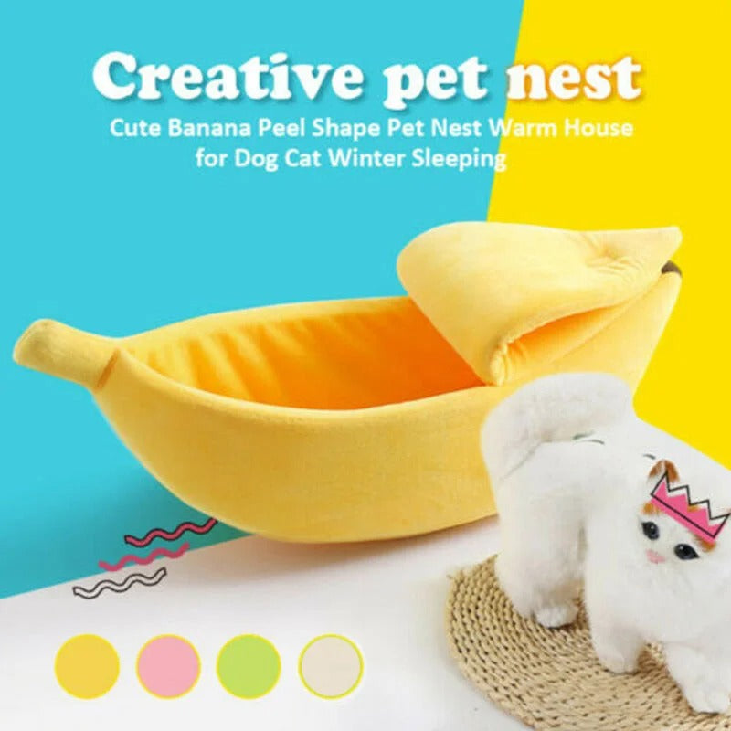 Banana Cat Bed Bowlift