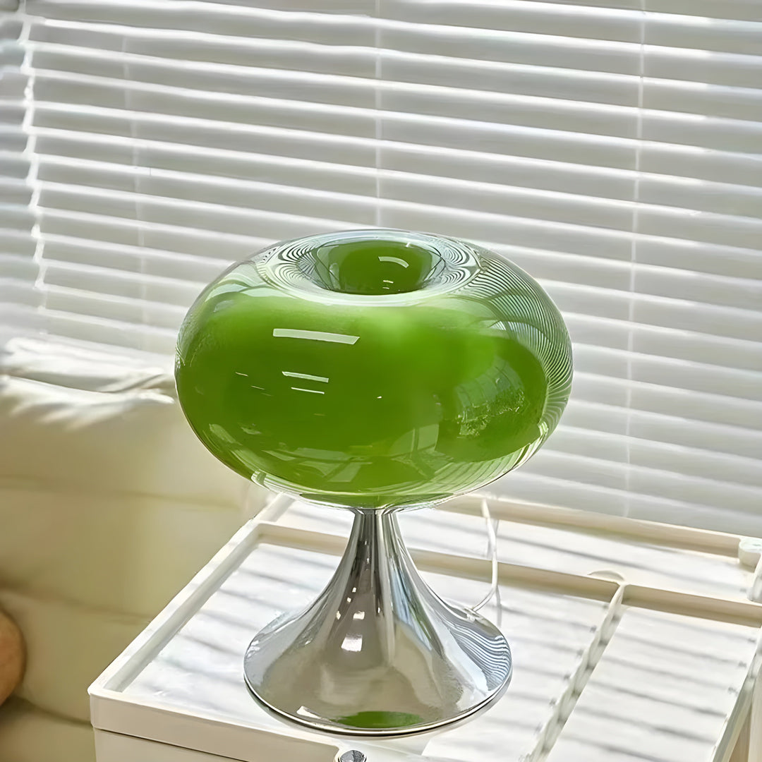 SereneCrystal Lamp - Elegant Retro TaBowlifte Lamp | Bowlift