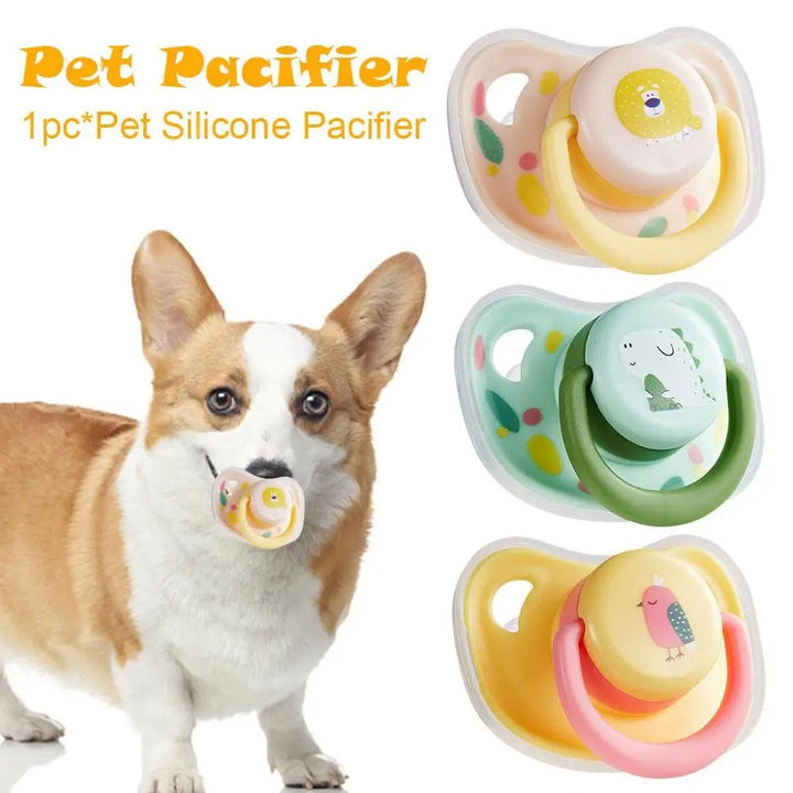 Pet Calming Pacifier Soft Bowlift