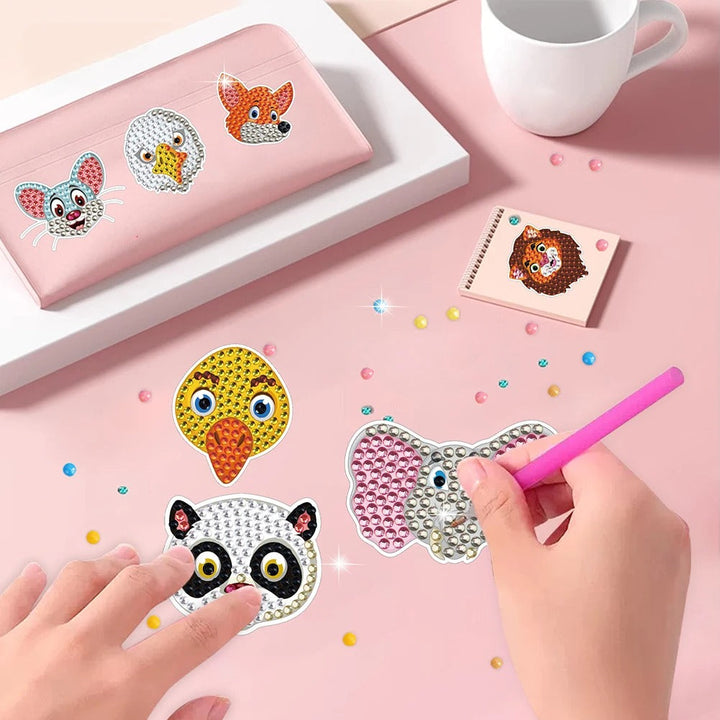 BowLift | Creative Diamond Mosaic Sticker Set - Spark Your Child’s Imagination