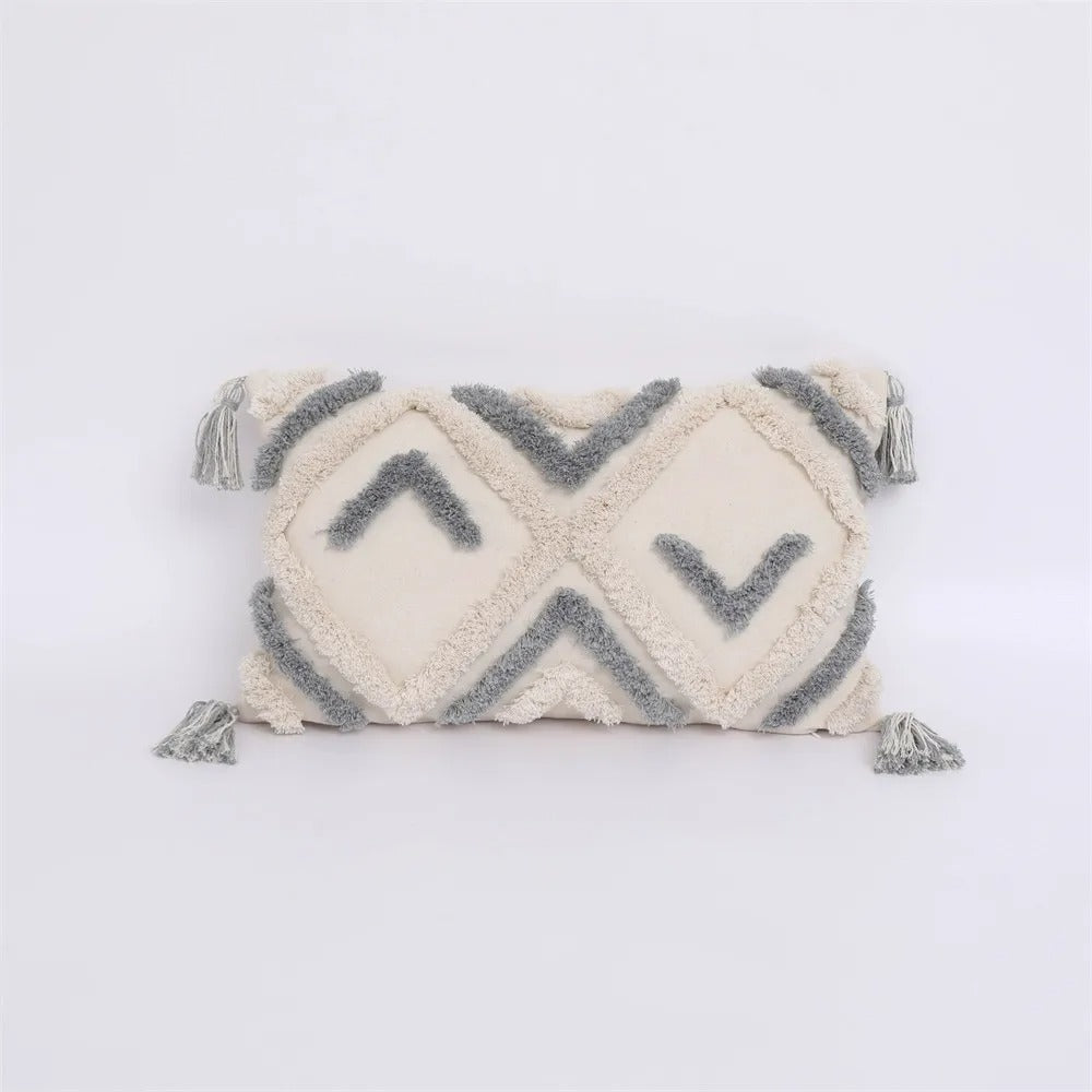 BowLift | Boho Tufted Cushion Cover - Moroccan Flair for Your Interior