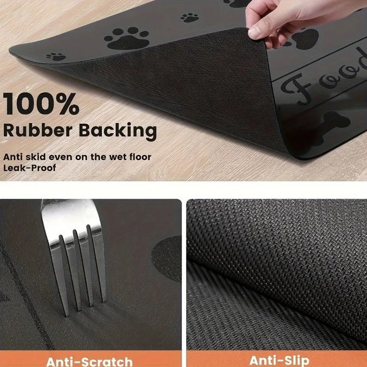 Pet Placemat No Stain Quick Drying Absorbent Bowlift
