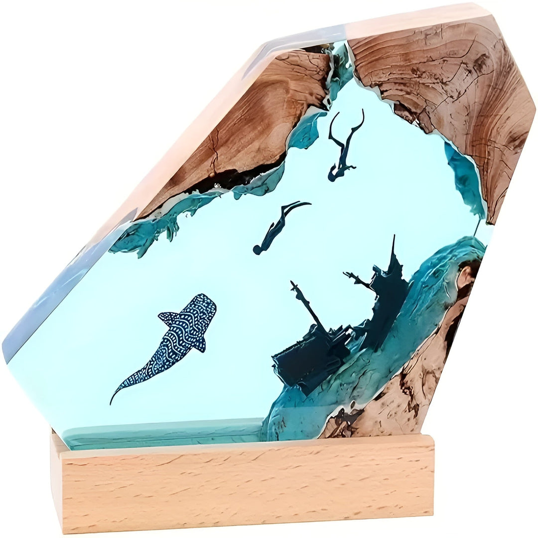 BowLift | Refreshing Ocean Table Lamp - DeepDive Illumina