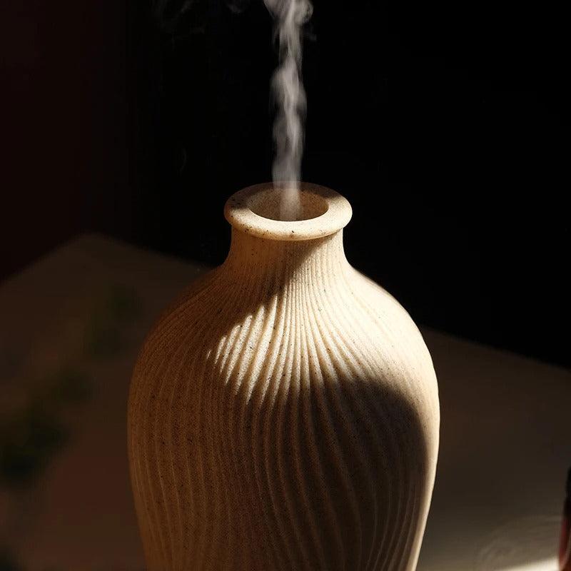 BowLift | BohoBreeze – Ultrasonic Aroma Diffuser & Air Humidifier | Bohemian Vase Design