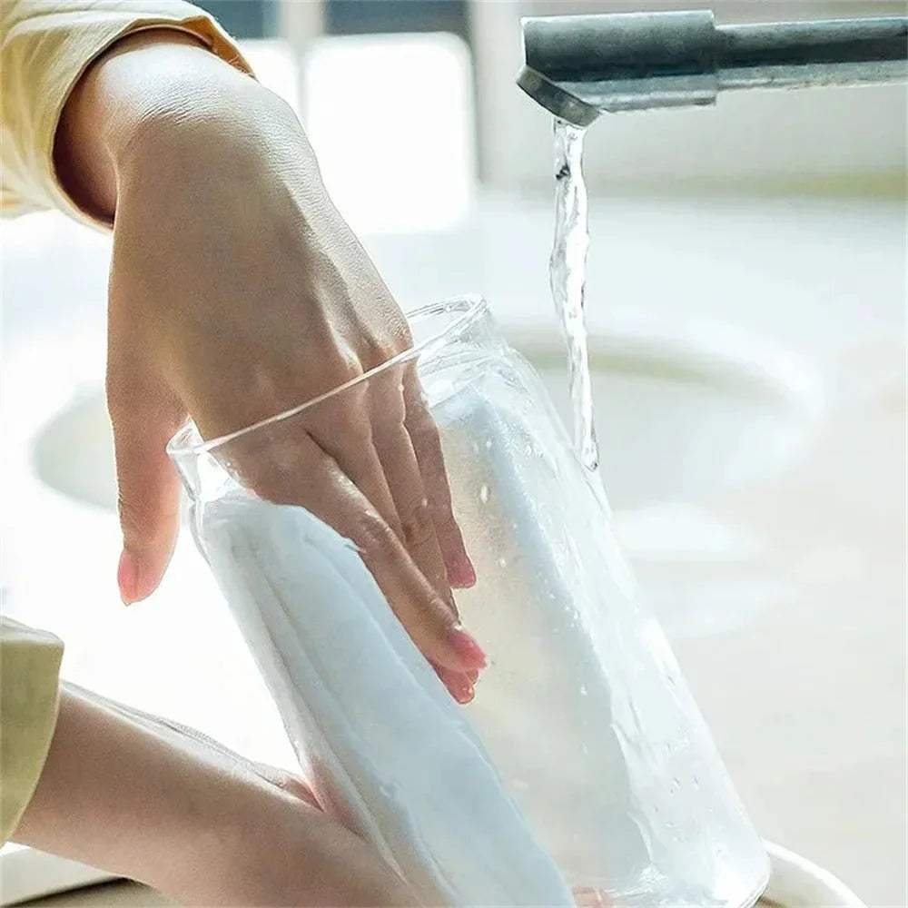 BowLift | Glass coffee bean storage container with aroma protection lid for long-lasting freshness