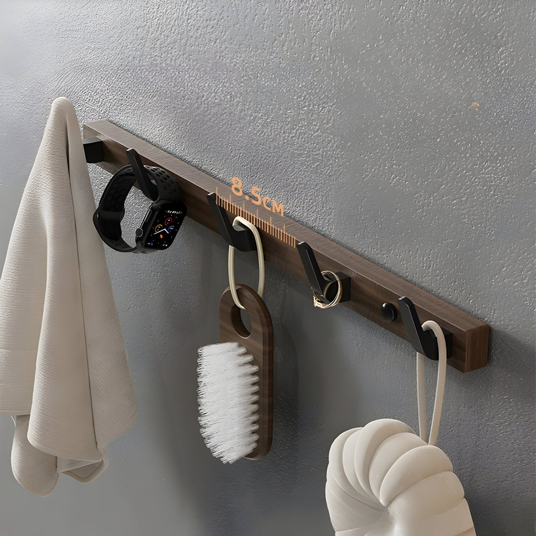 WalnutWisp Hook – Walnut Wood Wall Hook | Bowlift