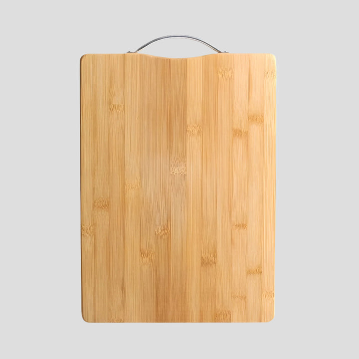 SliceNest Cutting Board – Natural Bamboo Cutting Board with Handle | Bowlift