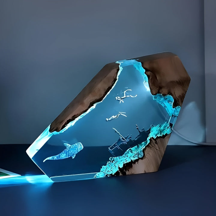 BowLift | Refreshing Ocean Table Lamp - DeepDive Illumina