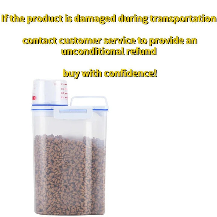 Pet Food Storage Container with Airtight Seal Bowlift