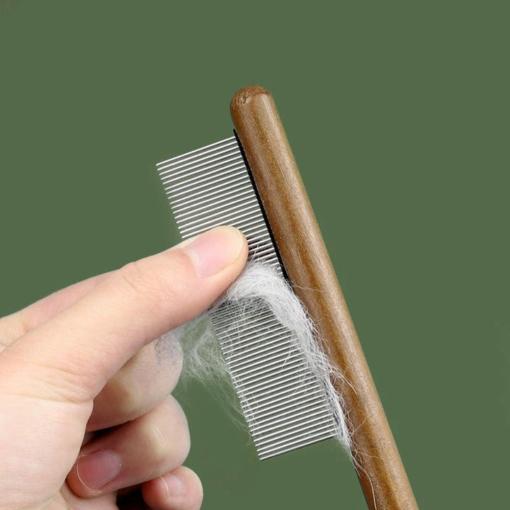 Premium Cat Comb: Stainless Steel Grooming for a Healthy Coat Bowlift