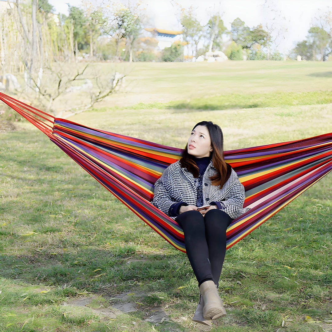 AeroMesh-Hammock - Multifunctional Thickened Stripes Hammock | Bowlift