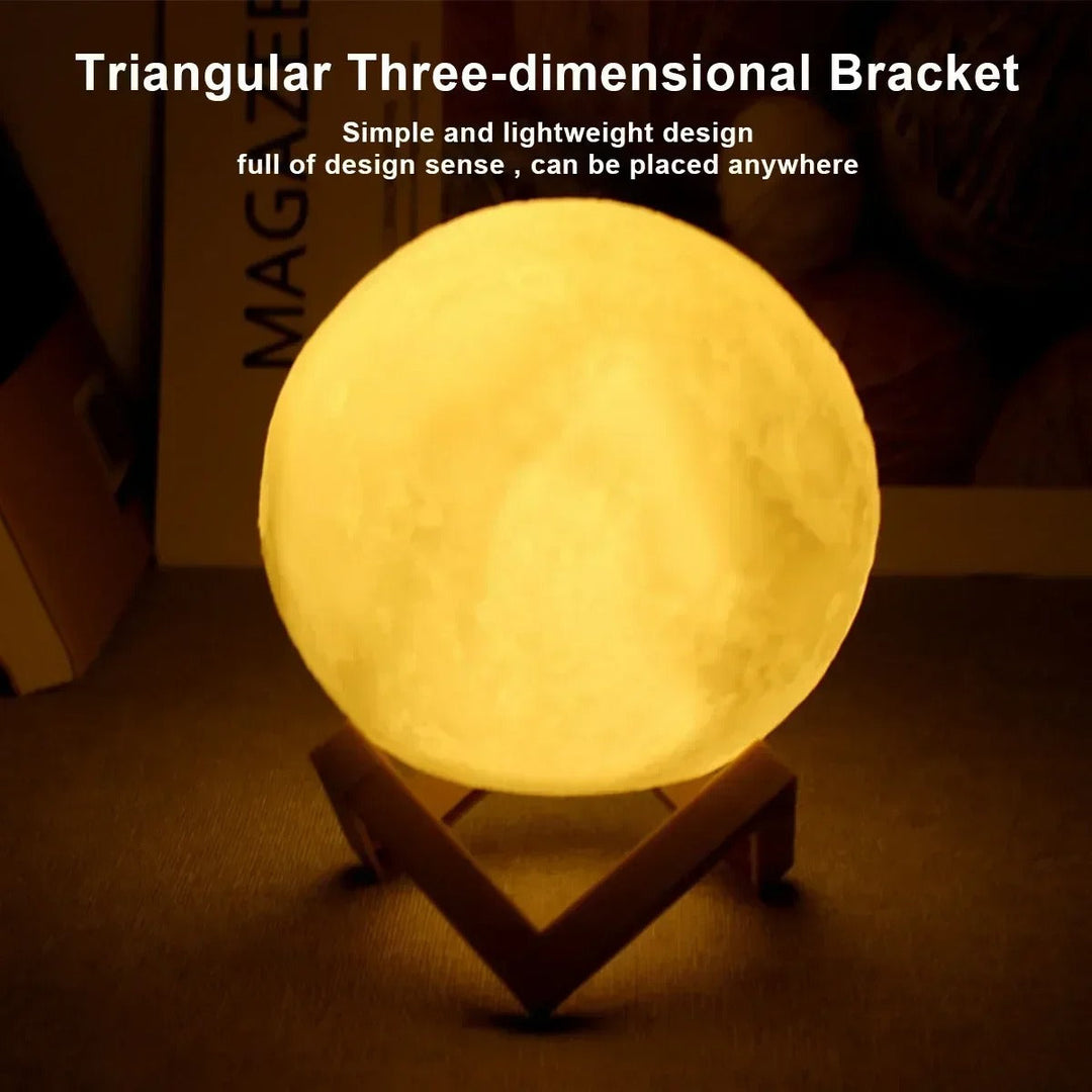BowLift | Lunar Moon Light Lamp | Lunar Globe Light with Stand