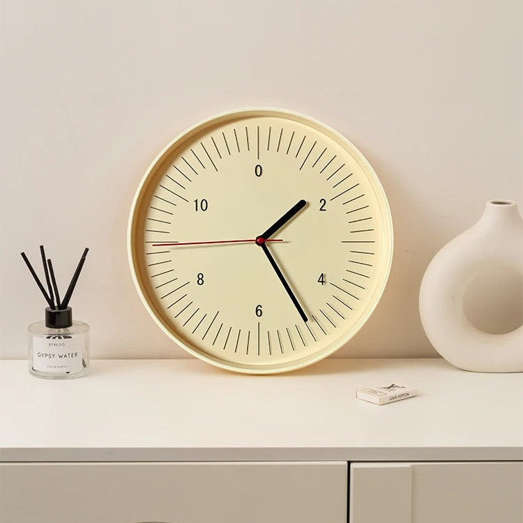 BowLift | Zadie Round Wall Clock Colorful Modern ABS Wall Decor