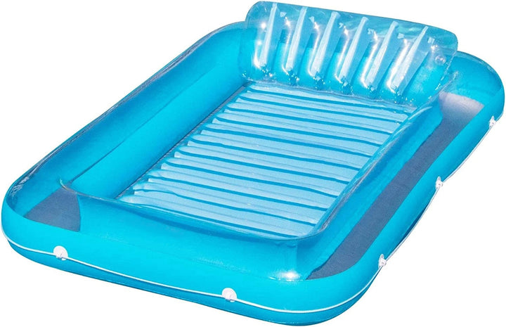 Inflatable Lounger with Headrest and Cup Holders | Bowlift