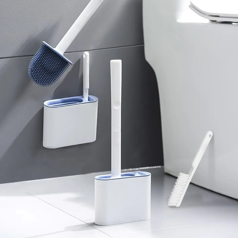 BowLift | Toilet Brush | Wall-Mounted, Hygienic Design with Durable Bristles for Complete Cleaning in Small Bathrooms