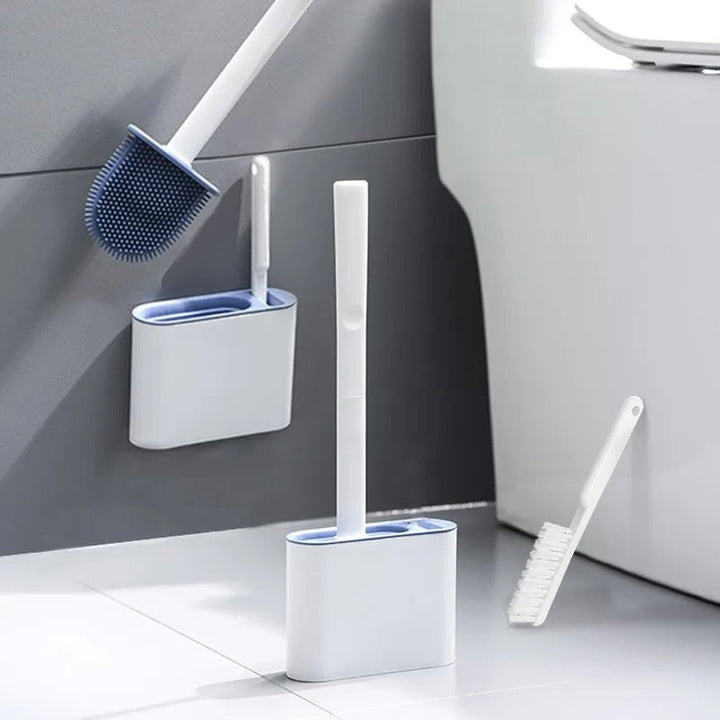 BowLift | Toilet Brush | Wall-Mounted, Hygienic Design with Durable Bristles for Complete Cleaning in Small Bathrooms