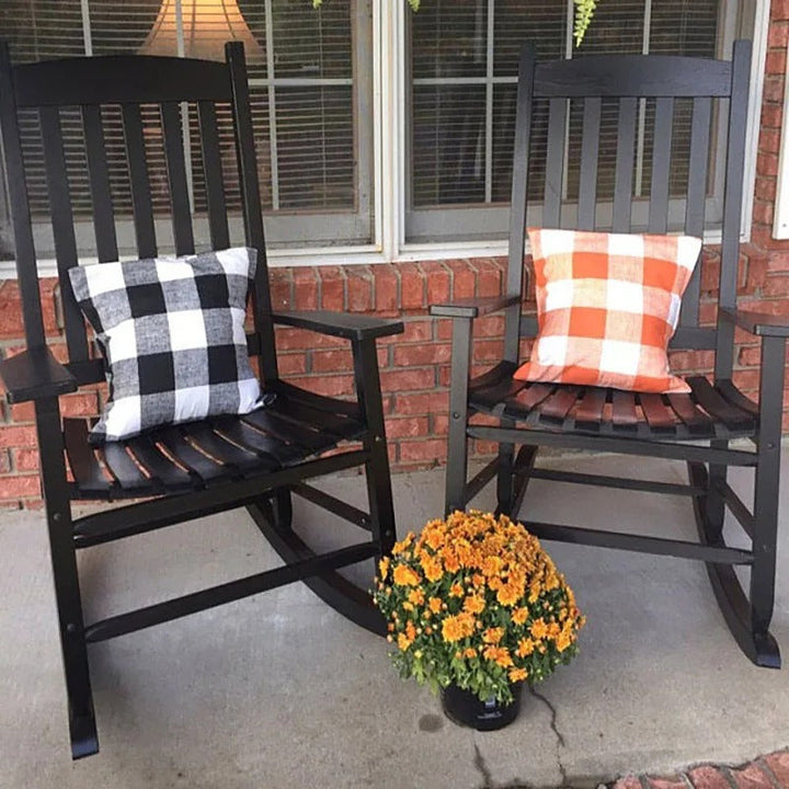 BowLift | Cozy Checked Cushion Cover in Country Style – Autumn Plaid (1+1 FREE)