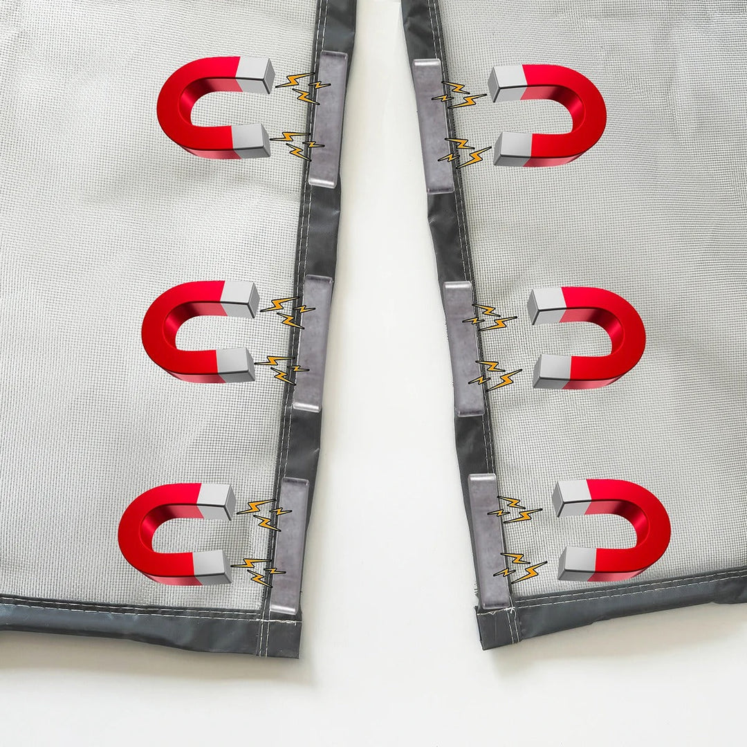 Slim Magnetic Insect Door Curtain – Auto Closing | Bowlift