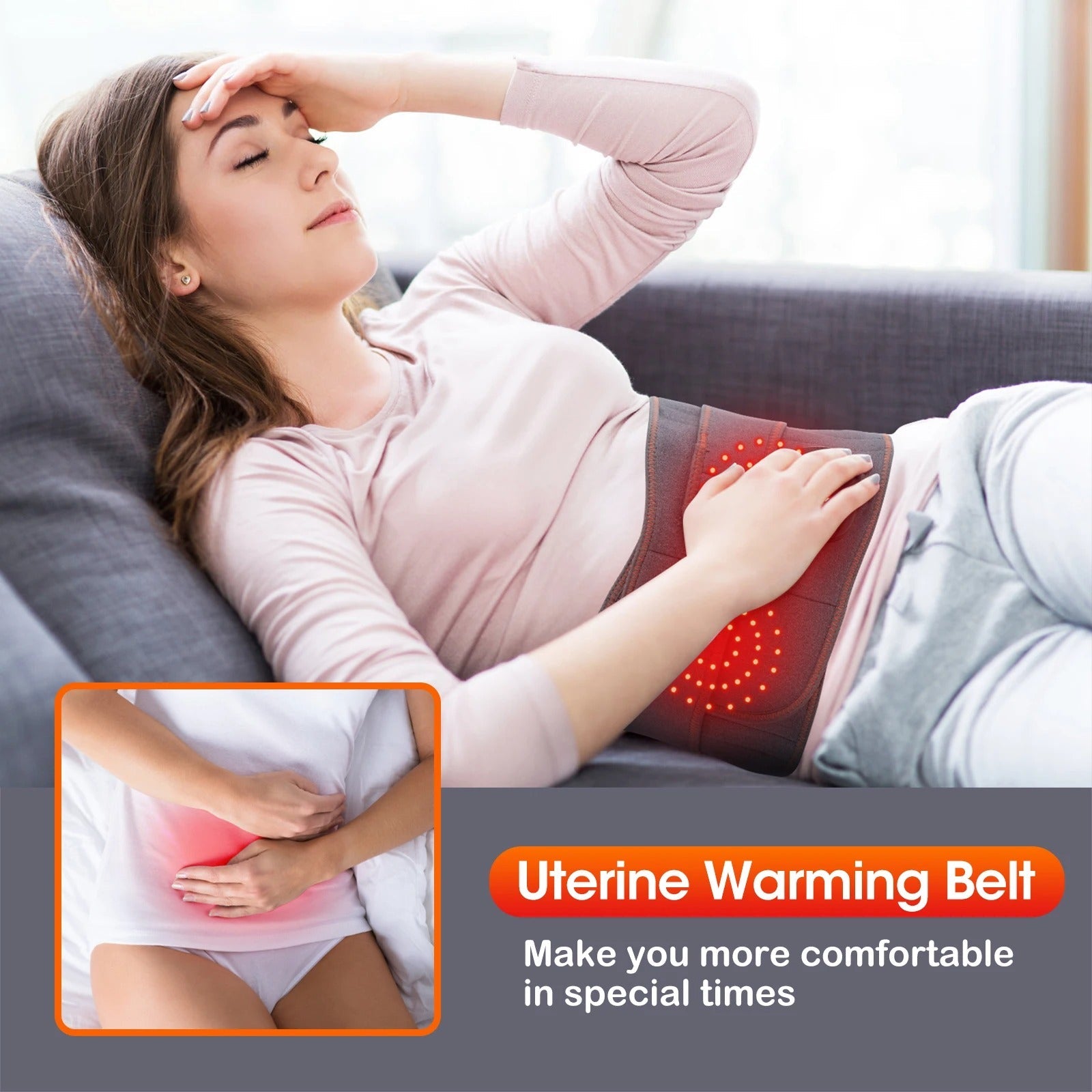 BowLift | Heated Lower Back Support - Adjustable Heat Therapy for Pain Relief