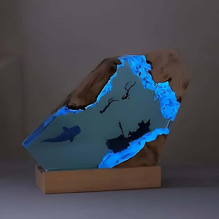 BowLift | Refreshing Ocean Table Lamp - DeepDive Illumina