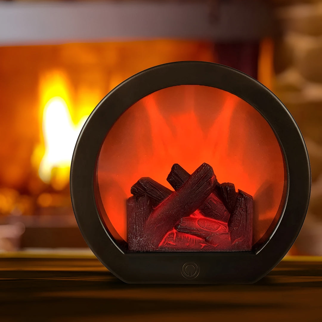 RadiantGlow Flame Lamp - Bring Warmth and Atmosphere to your Home | Bowlift