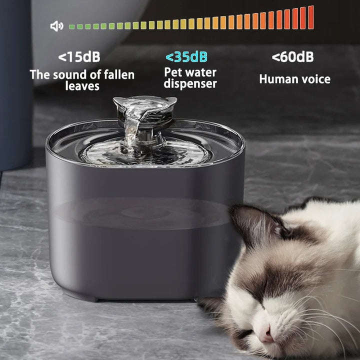 BowLift | Wireless Automatic Cat Water Fountain | Filtered Fresh Water for Your Pet