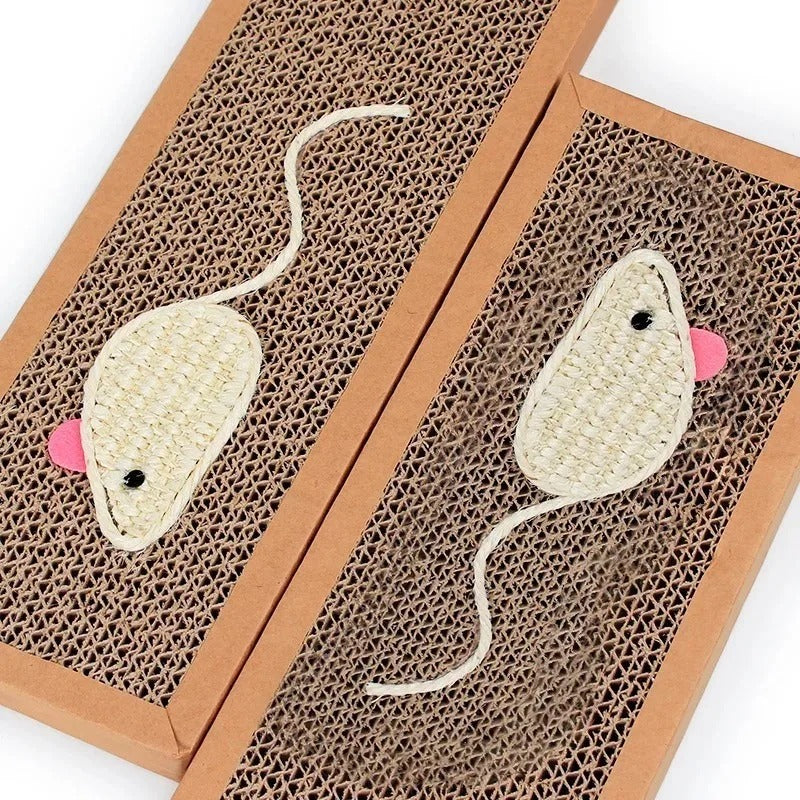 Cat Cardboard Mat Scraper Bowlift