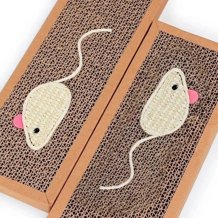 Cat Cardboard Mat Scraper Bowlift