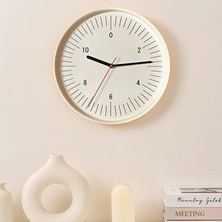 BowLift | Zadie Round Wall Clock Colorful Modern ABS Wall Decor