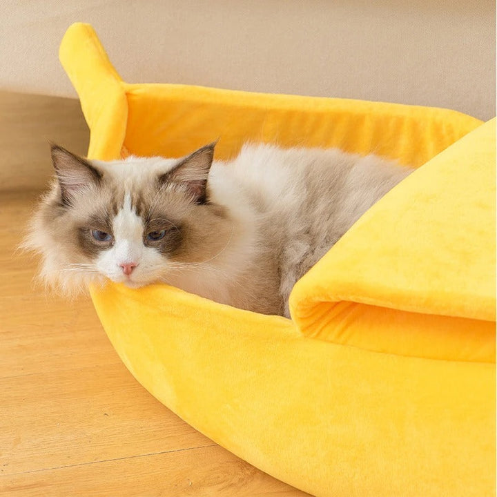 Banana Cat Bed Bowlift