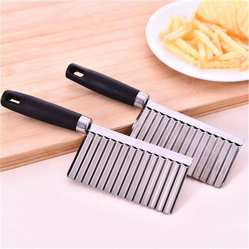 BowLift | Stainless Steel Vegetable Knife – Wavy Knife for Fries & Vegetables