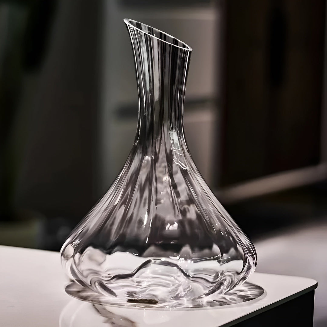 Compact wine decanter made of glass – Spill-proof and portaBowlifte | Ideal for travel | Bowlift