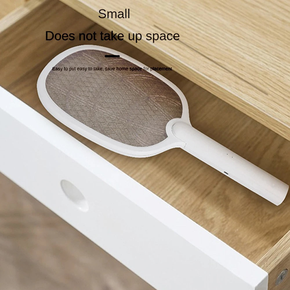 BowLift | 2-in-1 Electric Mosquito Swatter & Bug Zapper – 2500V USB Rechargeable Insect Killer Racket