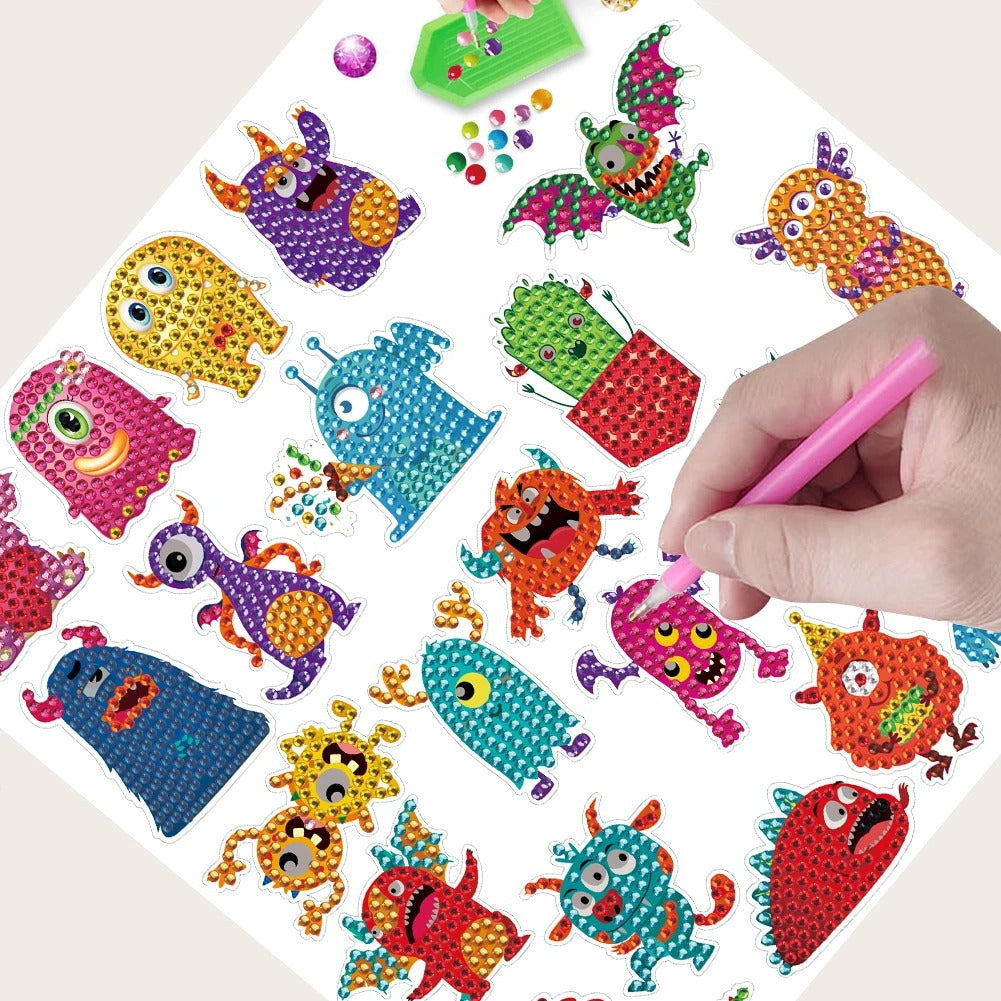BowLift | Creative Diamond Mosaic Sticker Set - Spark Your Child’s Imagination