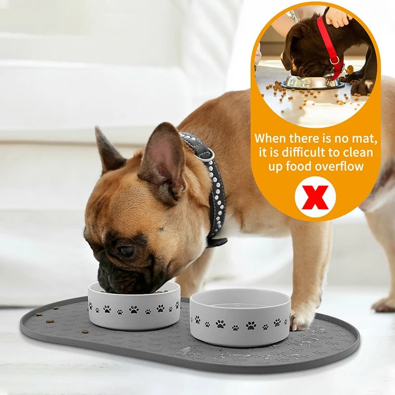 Clean Feast Dog Mat Bowlift