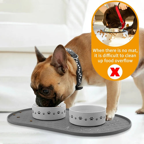 Clean Feast Dog Mat Bowlift