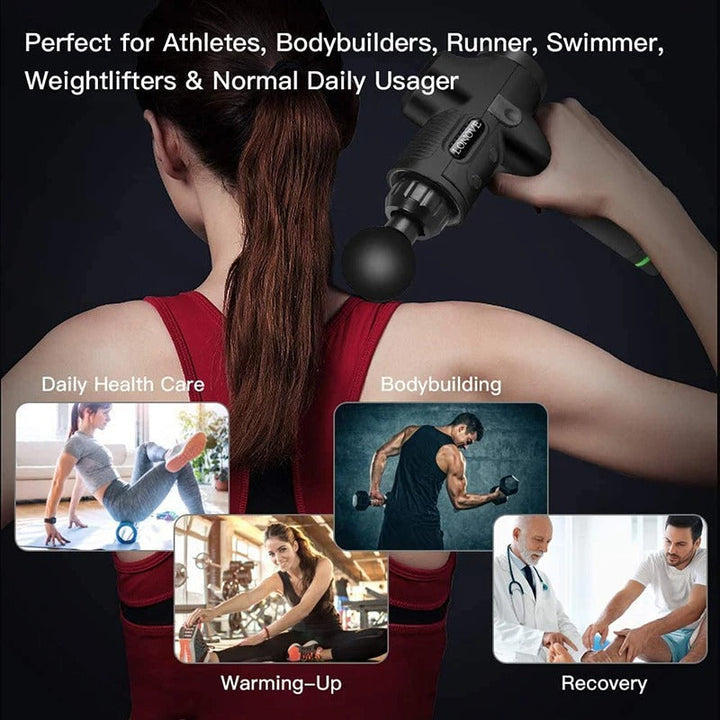 BowLift | Back Massage Machine | Percussive Therapy for Pain Relief