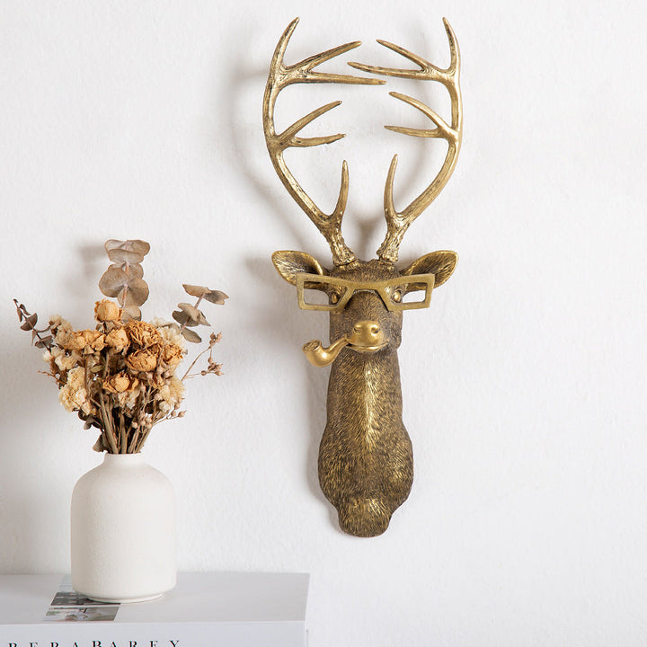 BowLift | Realistic Frankie Deer Head Wall Mount for Rustic Home Decor & Cabin Wall Art