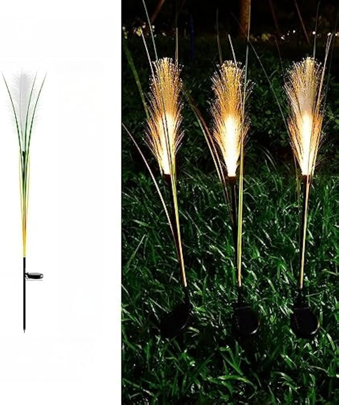 BowLift | SolarSway - Fiber Reed Solar Garden Light