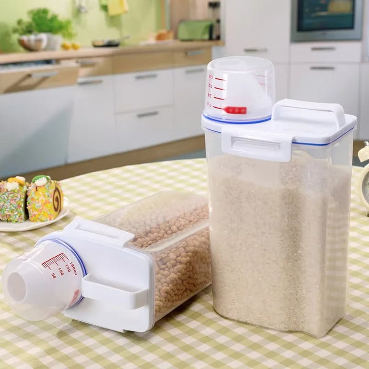 Pet Food Storage Container with Airtight Seal Bowlift