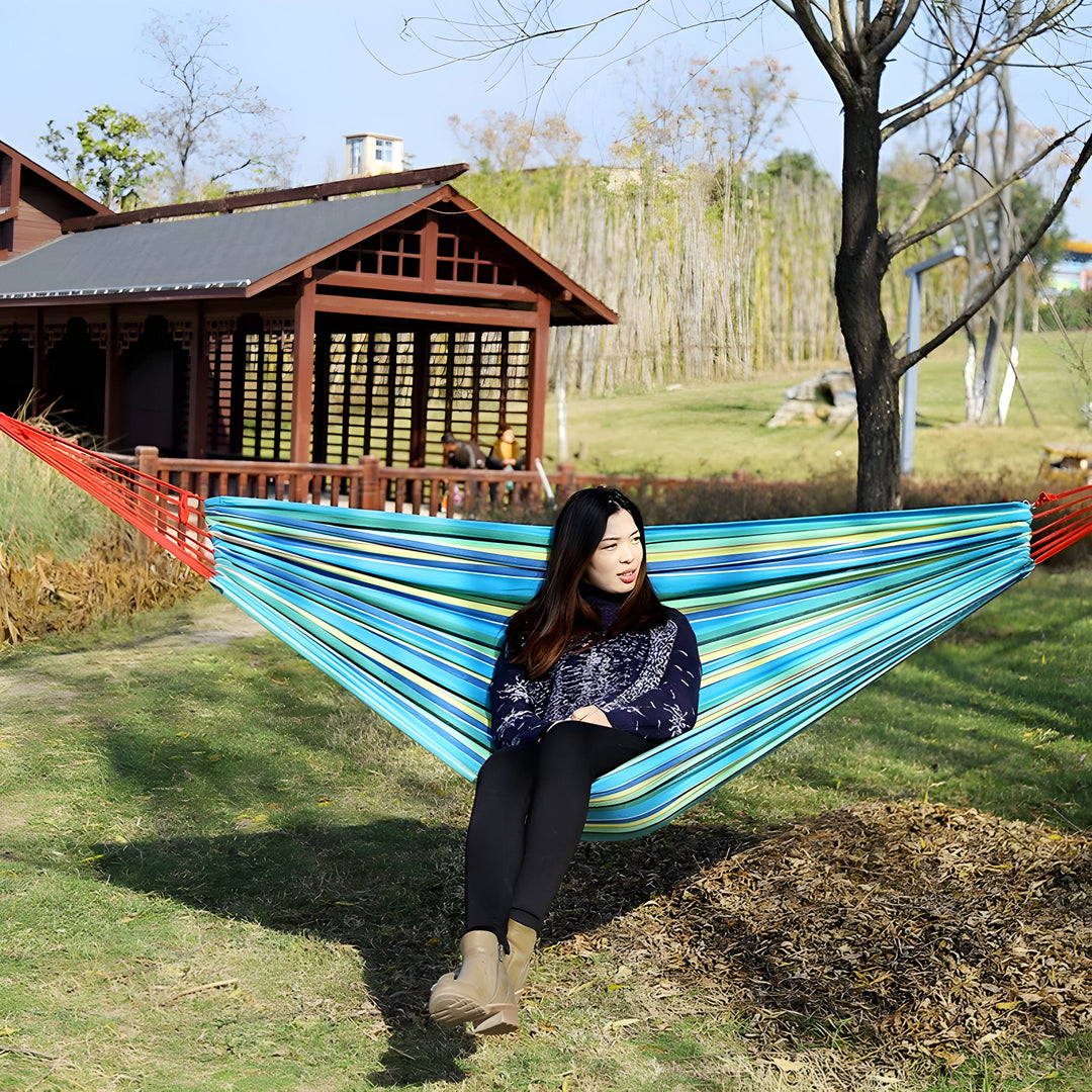 AeroMesh-Hammock - Multifunctional Thickened Stripes Hammock | Bowlift