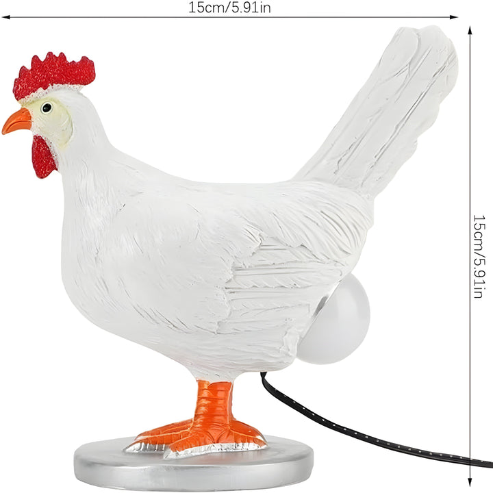 BowLift | EggGlow Table Lamp – Charming Chicken Shape with Warm LED Light