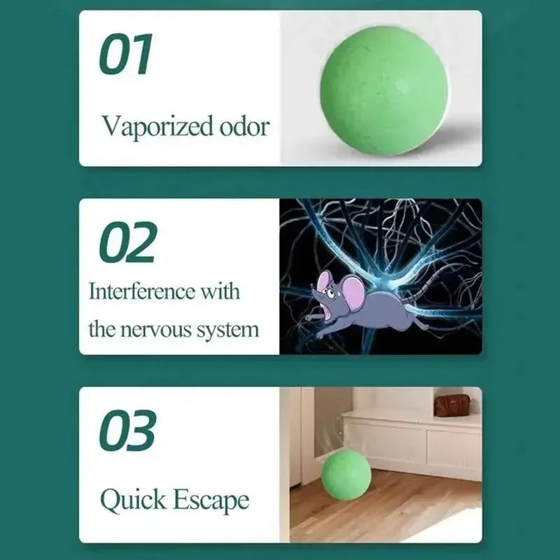 BowLift | 10Pcs/Bag Natural Mouse Repeller Oil Fly Control Pouches Mint Mice Repeller for Indoor & Outdoor To Get Rid of Mouse Rats