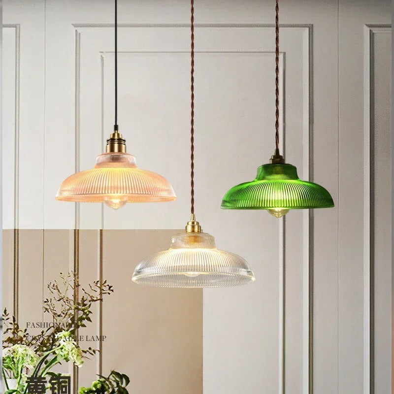 BowLift | Glass Pendant Light | Adjustable Cable, Warm Light Effect & Ideal for Kitchen and Dining Spaces