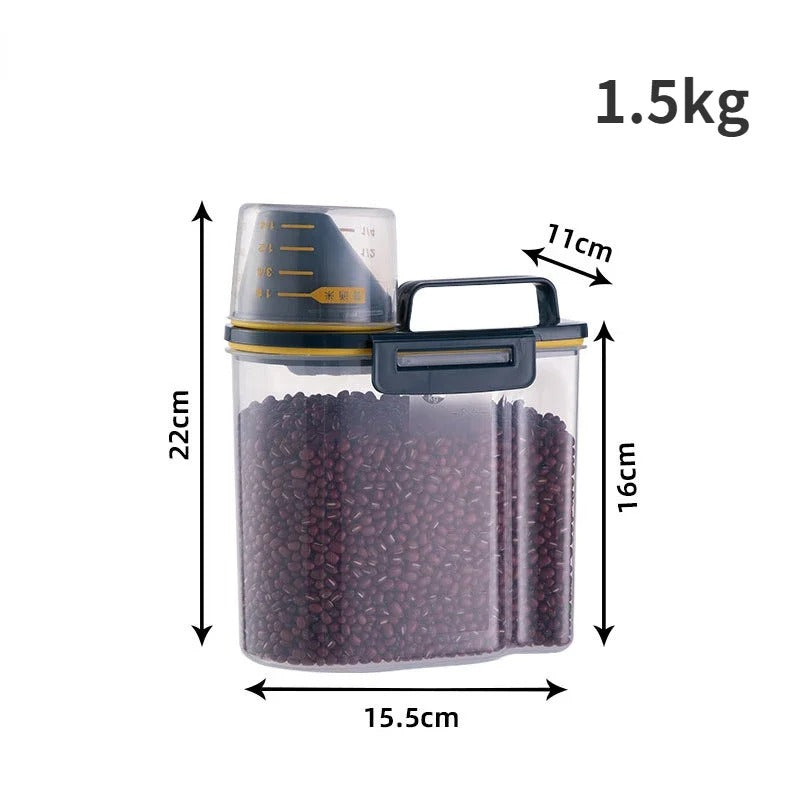 Pet Food Storage Container with Airtight Seal Bowlift
