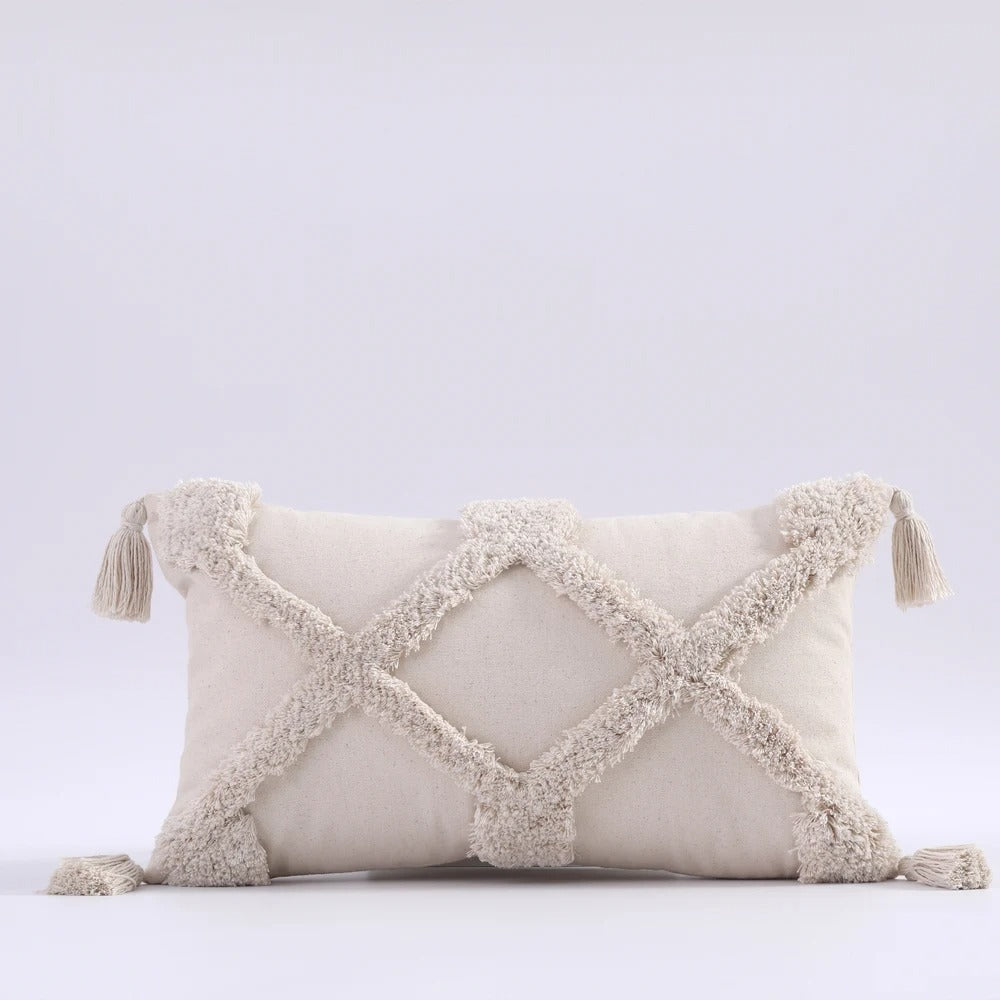 BowLift | Boho Tufted Cushion Cover - Moroccan Flair for Your Interior