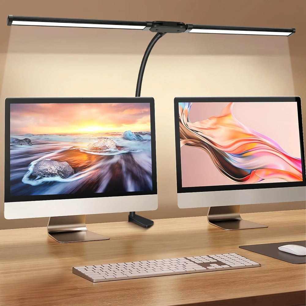 BowLift | Double-Head LED Desk Lamp | Lighting Solution for Study, Work & Office Use
