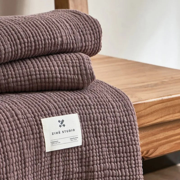 BowLift | Allison Tassel Cotton Blanket 100% Woven Throw Blanket