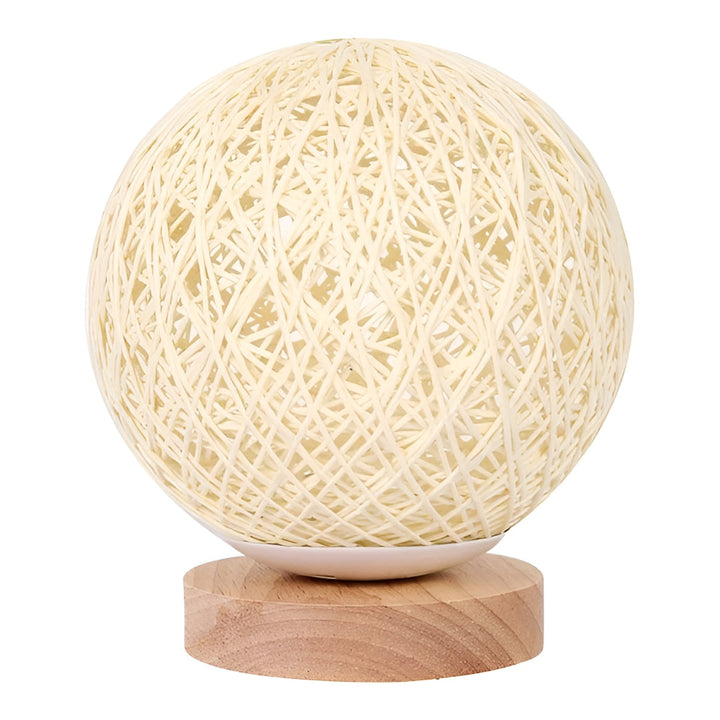 TwineGlow Light - Modern USB RechargeaBowlifte Rattan TaBowlifte Lamp | Bowlift