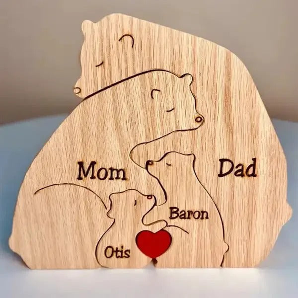 BowLift | Handcrafted Personalised Bear Family